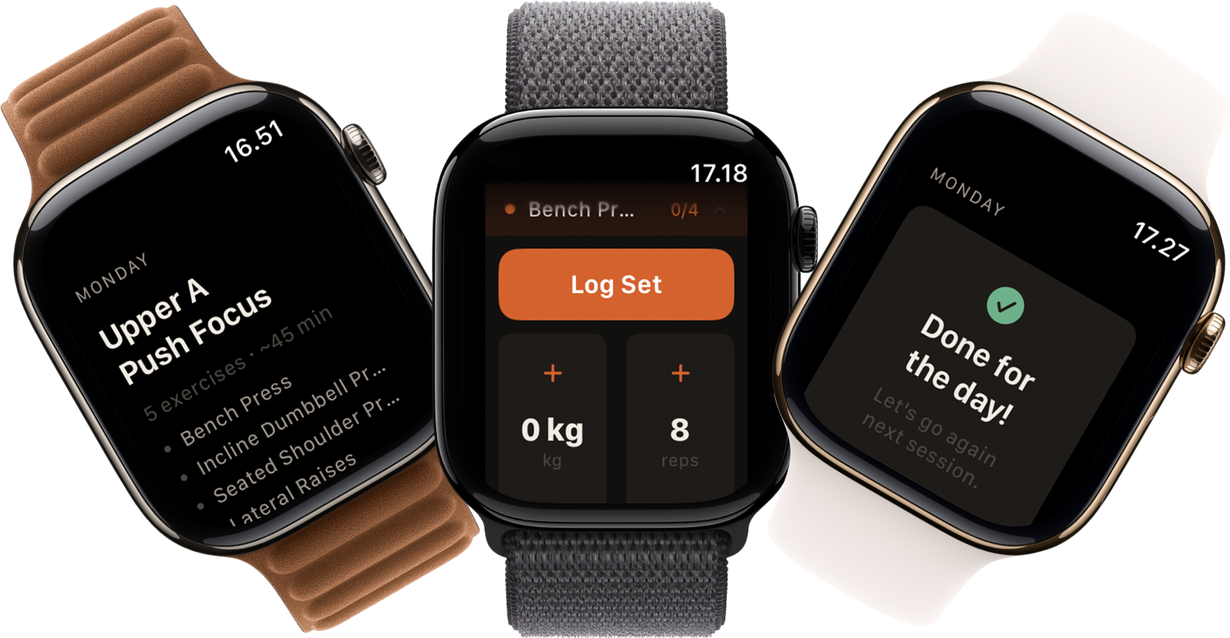 SilentStreak on Apple Watch